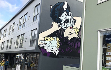 Dracula Mural